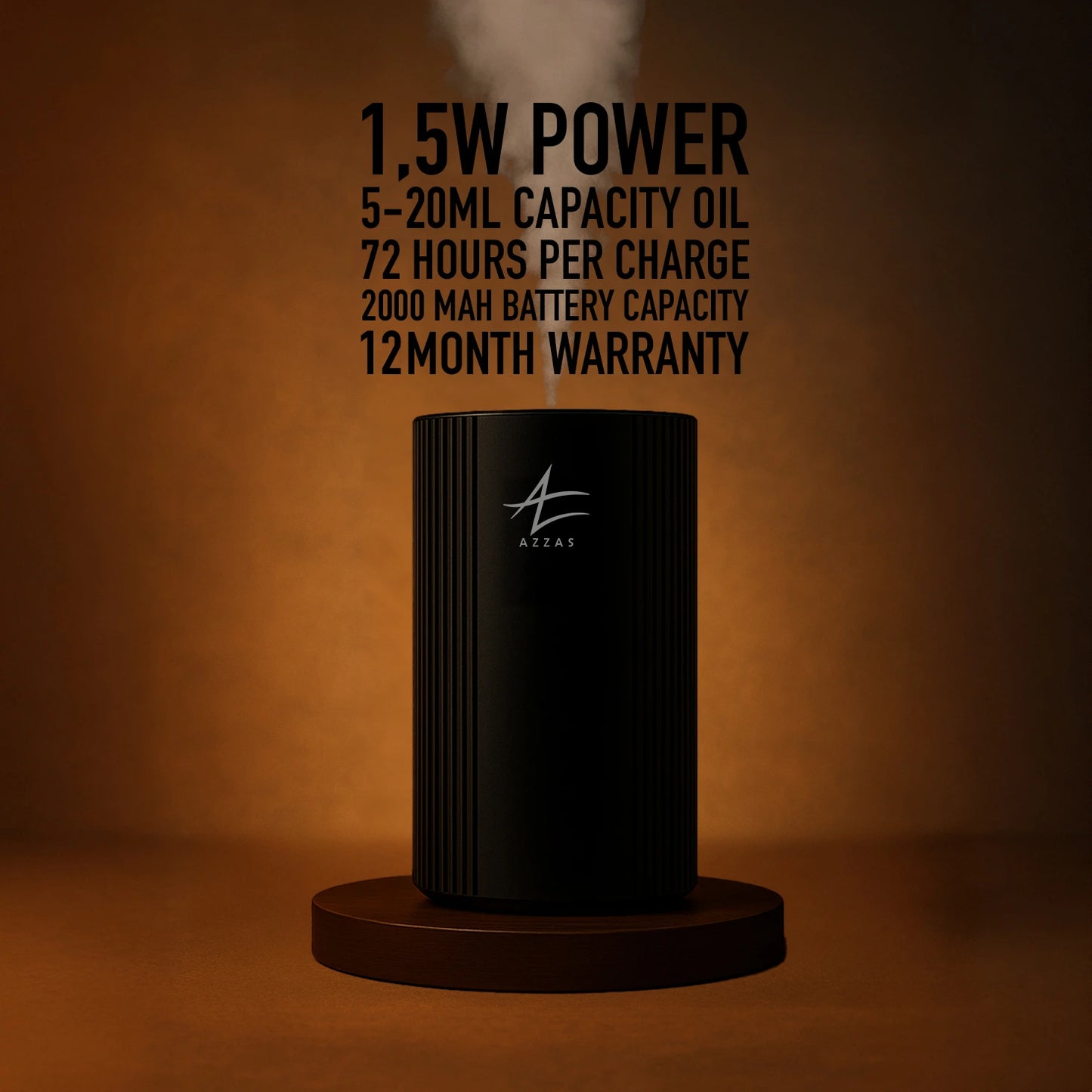Car Diffuser - (chargeable) - Azzas Store